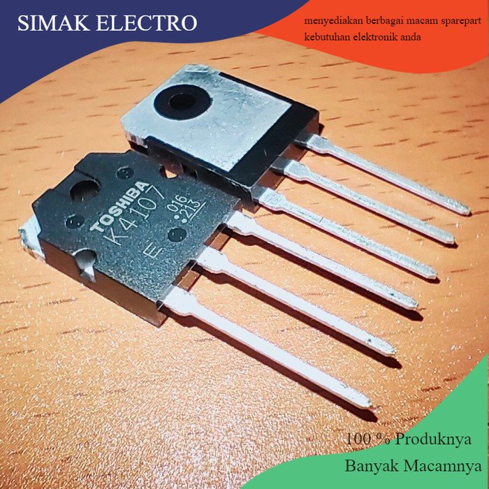K4107 2SK4107 Original Toshiba Mosfet Transistor Inverter Las N-Ch 15A 500V