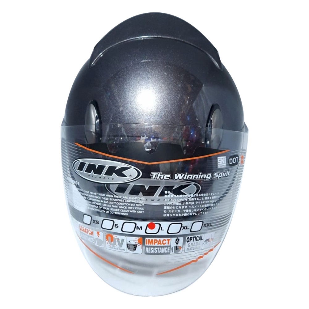 HELM INK CENTRO SOLID - GUNMETAL