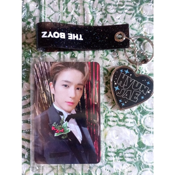 The Boyz Hyunjae Nikahan Christmassy Keyring