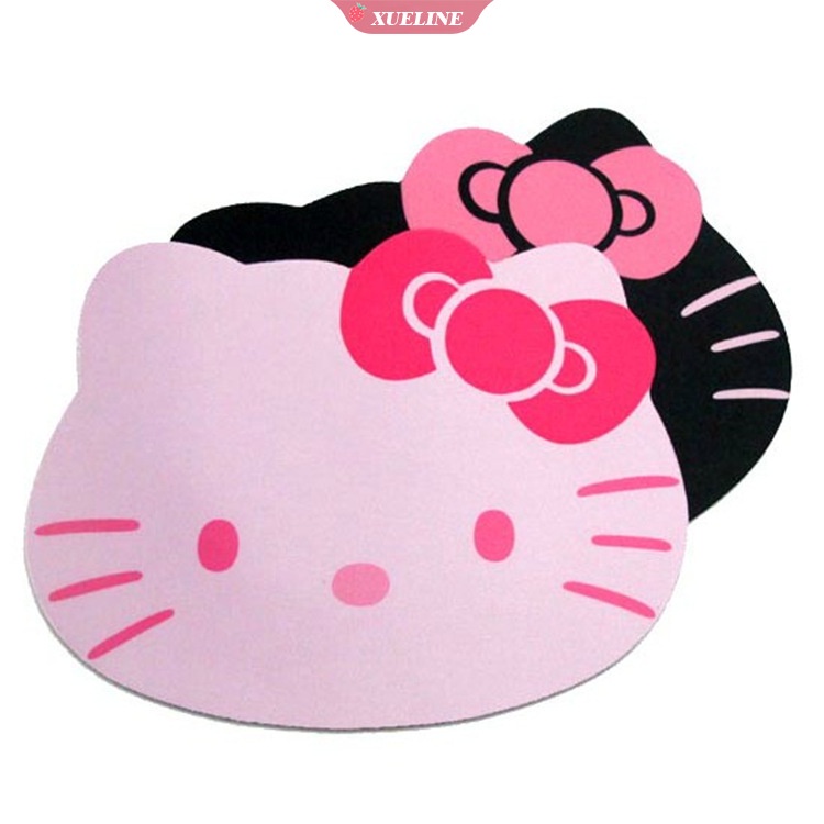 Mouse pad Silikon Lembut Motif Kartun Hello KITTY Untuk Anak Laki-Laki / Perempuan (ZXL)