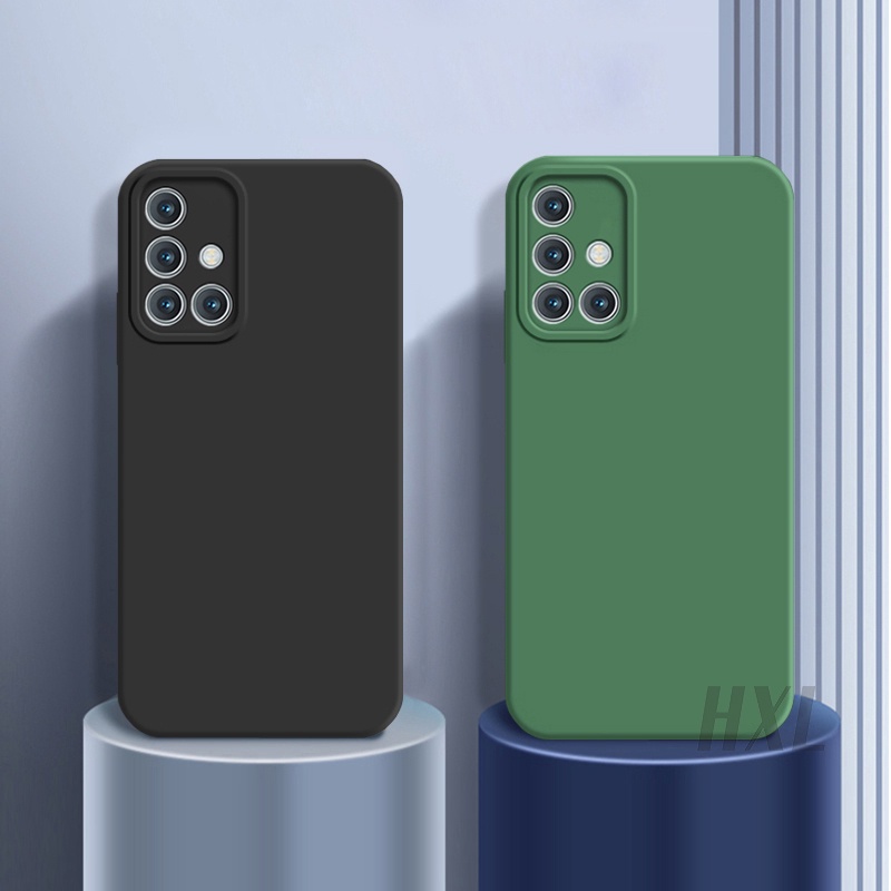 Official Original Soft Case Samsung Galaxy A71 A51 A31 A21S A50 A50S A30S A10S A20S A02S A03S A12 Ca