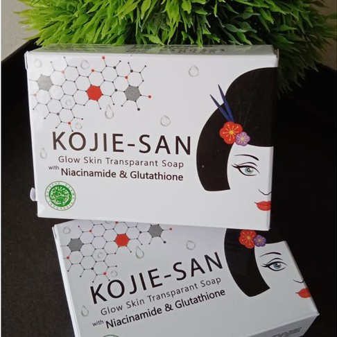 new KOJIE SAN BRIGHTENING SOAP | GOAT MILK | NIACI KOJIC SABUN BATANG 65 gr - Sabun Mandi Batangan 65gr BPOM