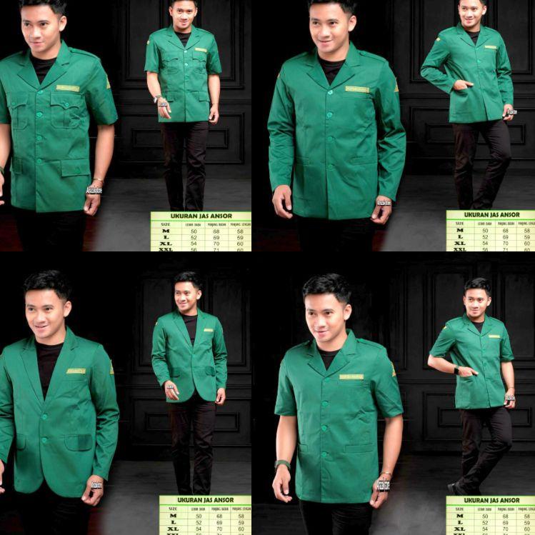 Recomended BAJU ANSOR JAS BAJU ANSOR PRIA JAS FORMAL JAS NU JAS IPNU JAS ANSOR PENDEK JASKO BATIK  J