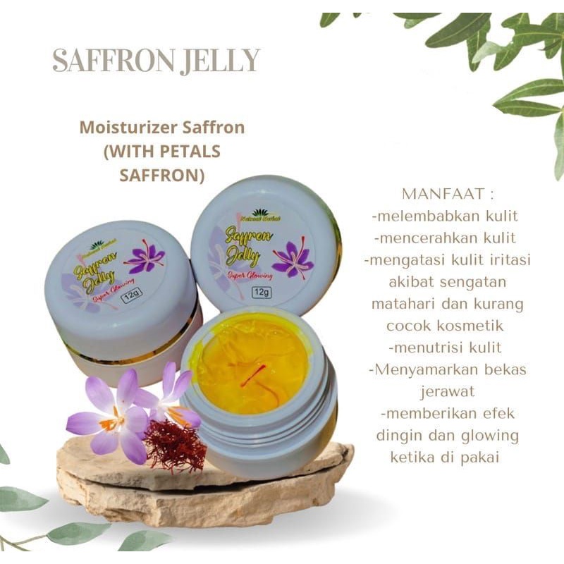 JELLY CREAM GLOWING SAFRON CREAM GLOWING SALEP SAFRON