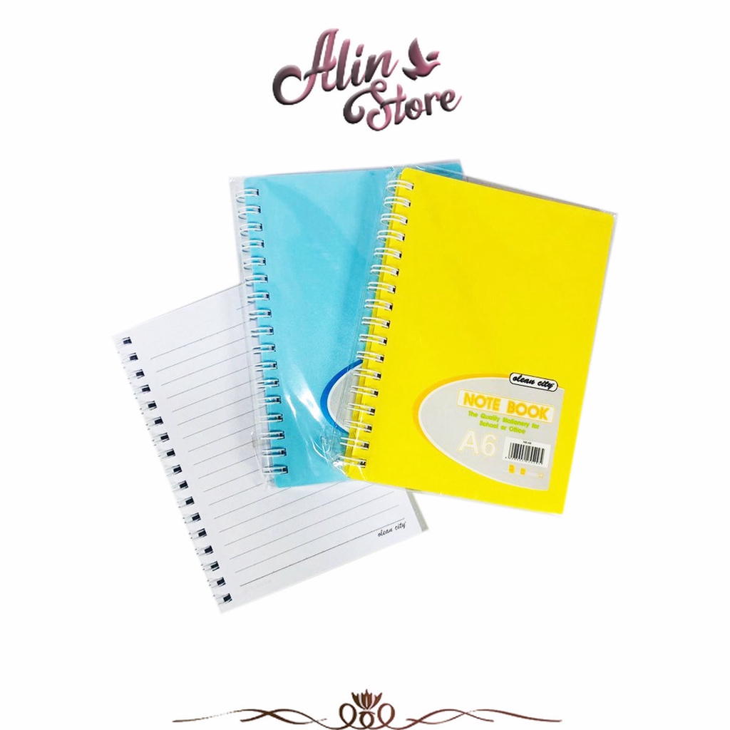 

Note Book Spiral NB-A6 Oleancity
