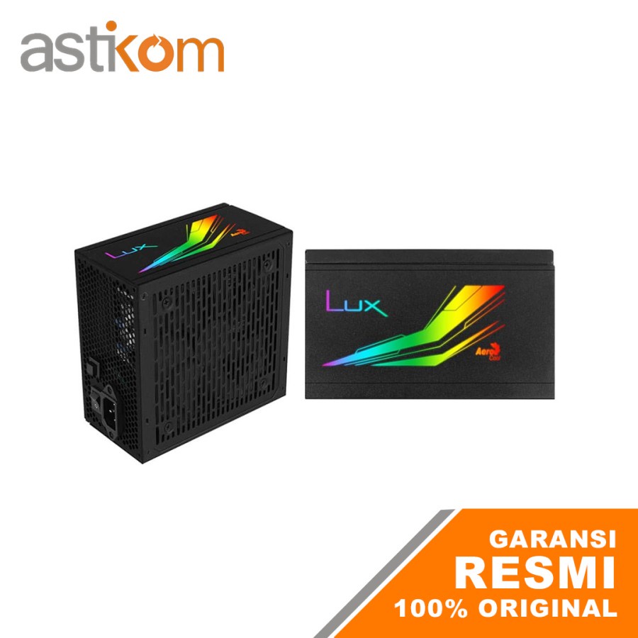 PSU Aerocool LUX RGB 550W 80 Plus Bronze | By Astikom