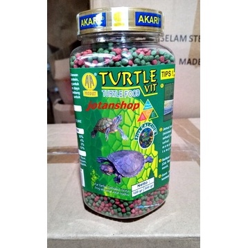 AKARI TURTLE VIT BESAR makanan pakan Kura Kura kurakura kura-kura turtle food pellet