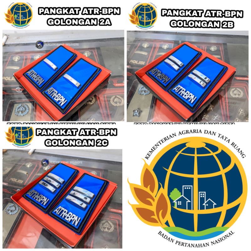 PANGKAT ATR BPN  2A  - PANGKAT ATR BPN  2B - PANGKAT ATR BPN 2C - PANGKAT ATR BPN - ATR BPN