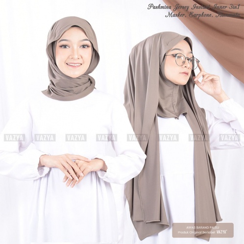 Pashmina Instant Inner Jersey 3in1