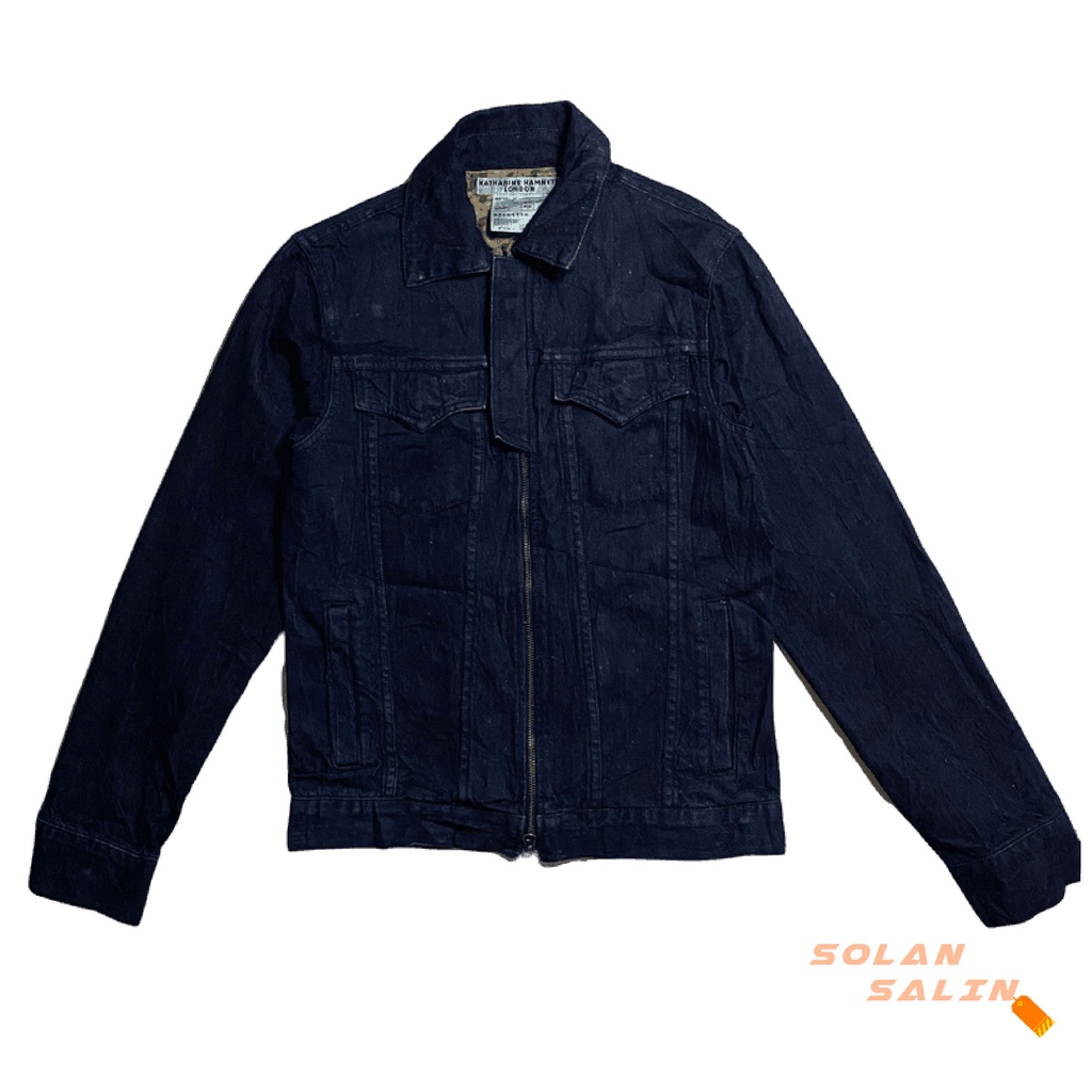 Katharine Hamnett London Denim Jacket - Preloved
