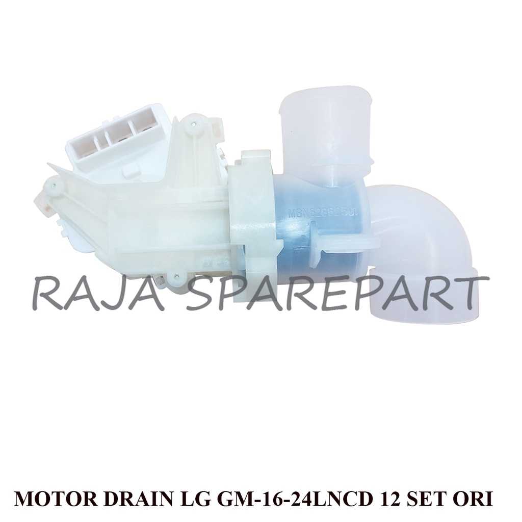 MOTOR DRAIN MESIN CUCI LG GM-16-24LNCD 12 SET ORI