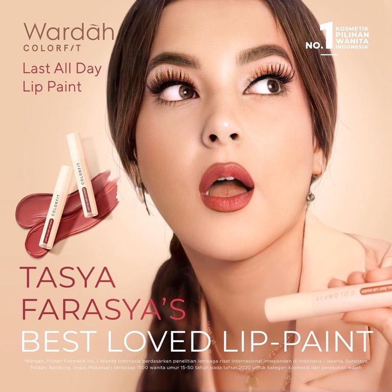 Wardah Colorfit Last All Day Lip Paint | Lip Cream