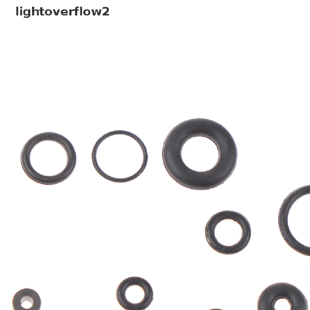 (lightoverflow2) Seal O-Ring Bahan Karet Warna Hitam Untuk Airbrush