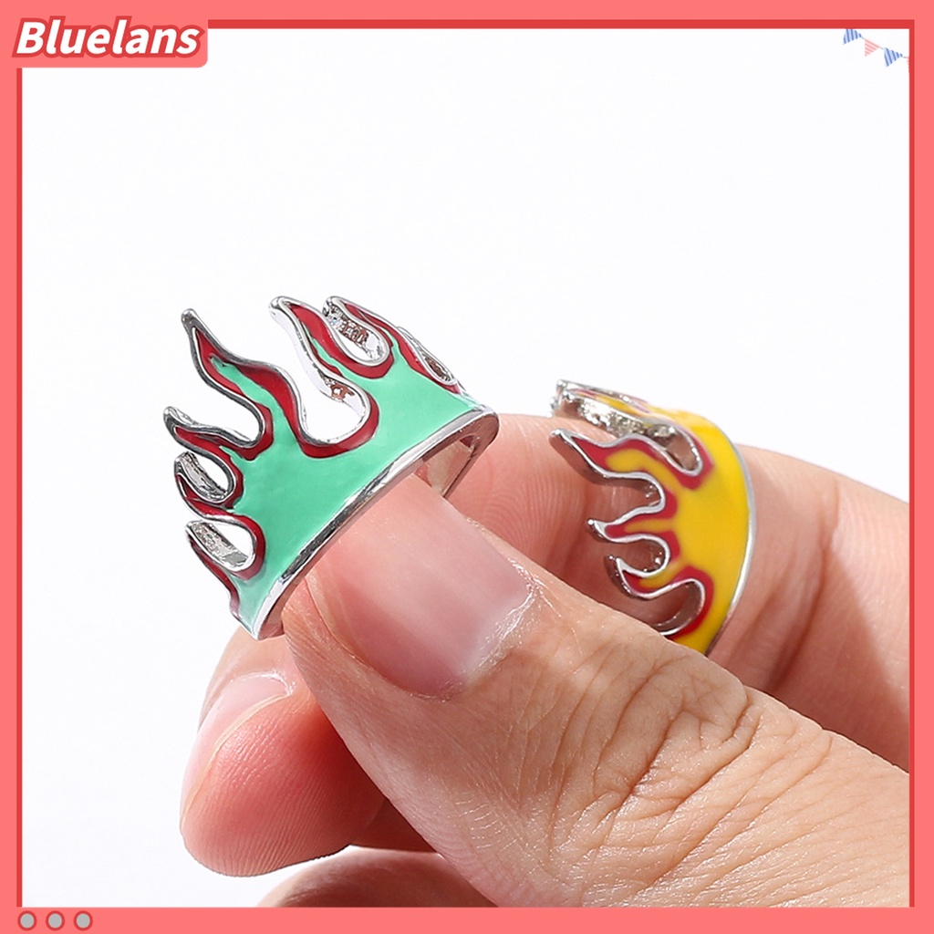 Cincin Model Terbuka Adjustable Bahan Alloy Gaya Vintage Untuk Unisex