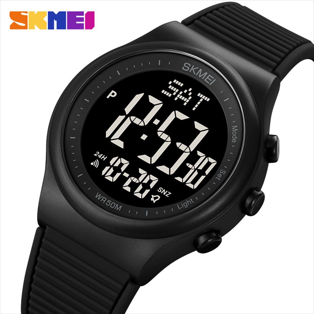Jam Tangan Pria SKMEI 1980 Digital Rubber 5 atm Original