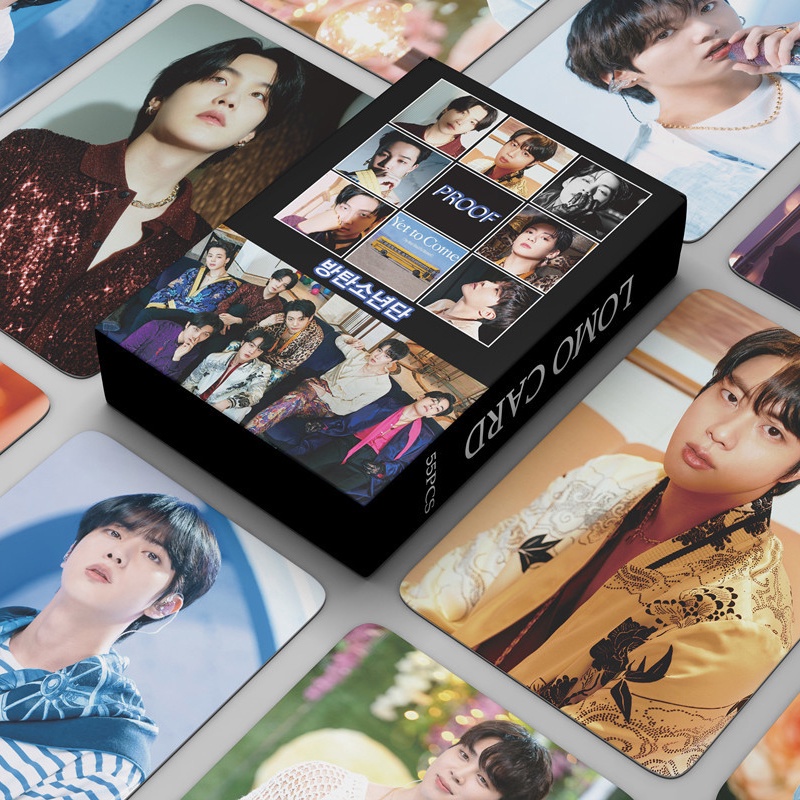 55pcs / box Kartu Foto LOMO BTS 2022 Yet to come Proof