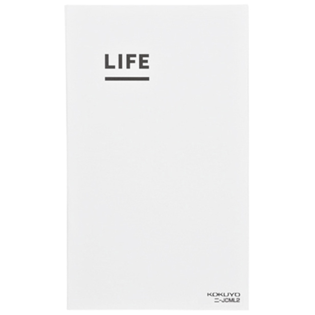 

Kokuyo Jibun Techo Notebook Mini B6 Slim LIFE