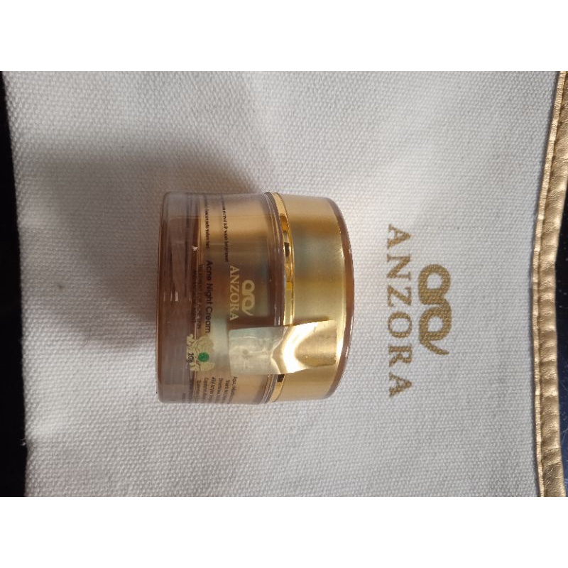 NIGHT CREAM ACNE ANZORA / ACNE NIGHT CREAM ANZORA / CREAM MALAM ACNE ANZORA