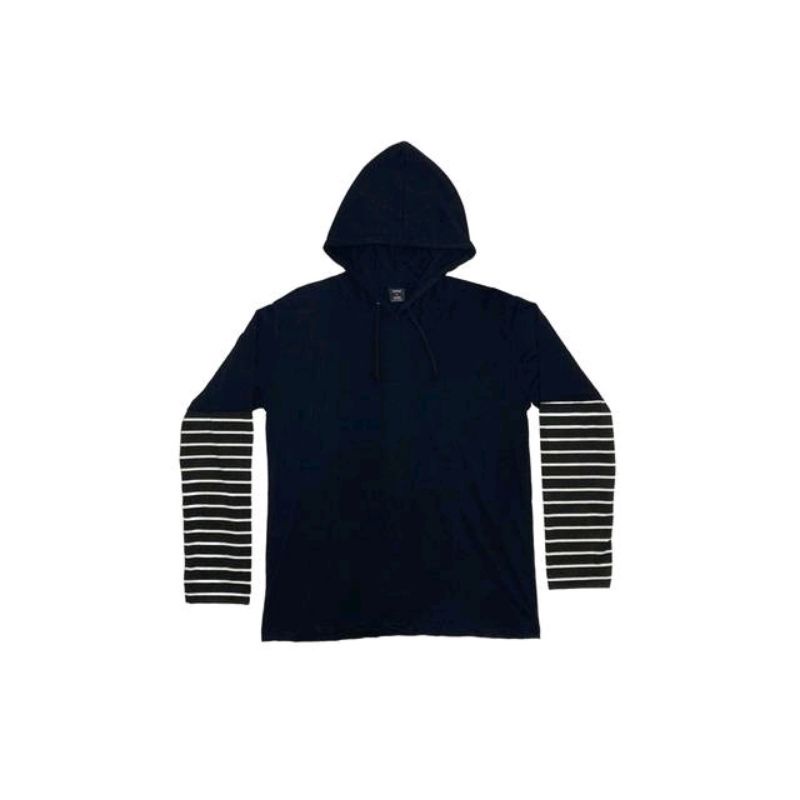 kaos Hoodie dobel layer salur