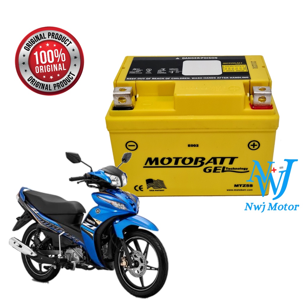 Jual Aki Motor Yamaha Jupiter Z Jupiter MX CW Vega Force MX King MTZ5S