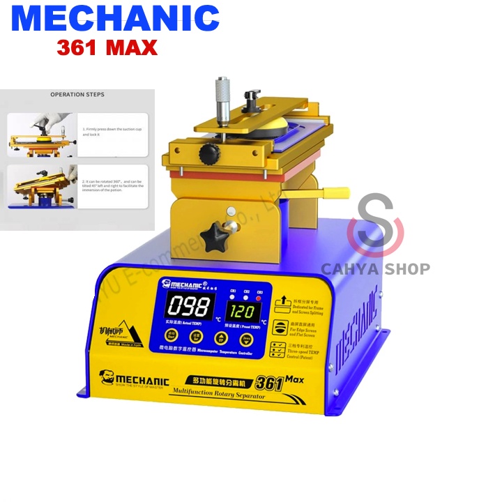 MESIN PEMISAH TOUCHSCREEN LCD Separator MECHANIC MCN-361 PRO MECHANIC 361MAX ORIGINAL