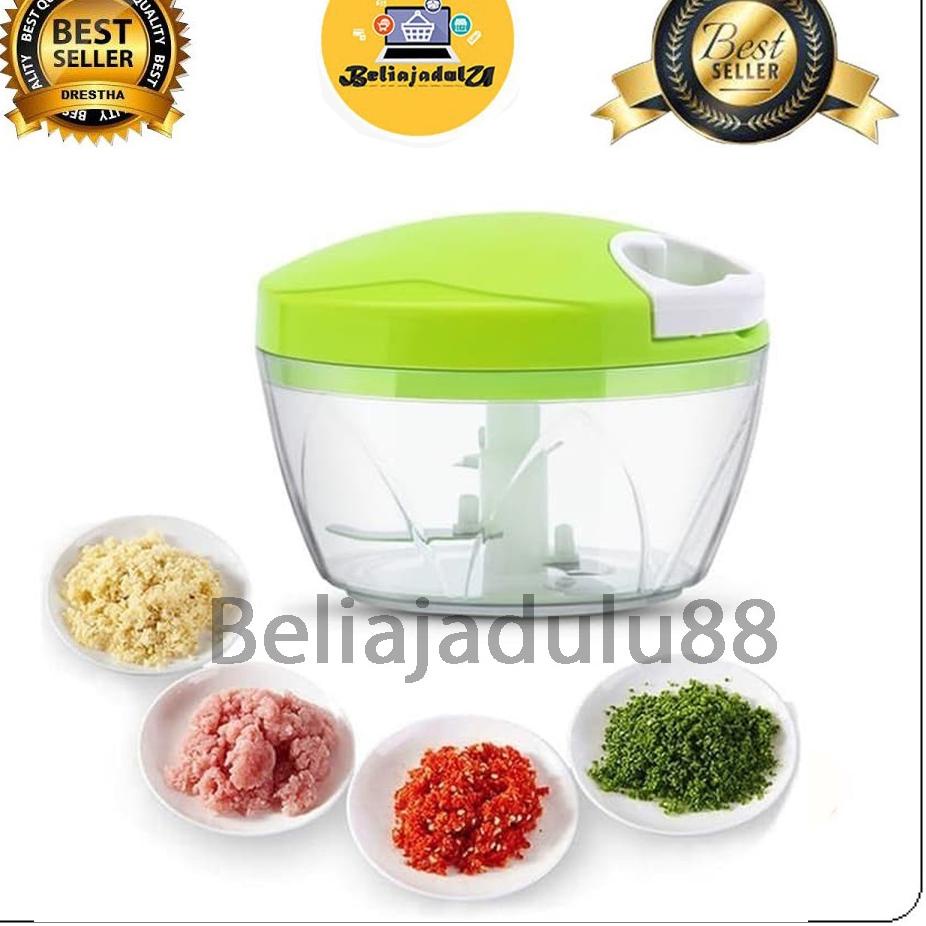 New Stock Beliajadulu88 Chopper Blender Tarik besar/ Blender Manual / Blender sayur dan buah U128