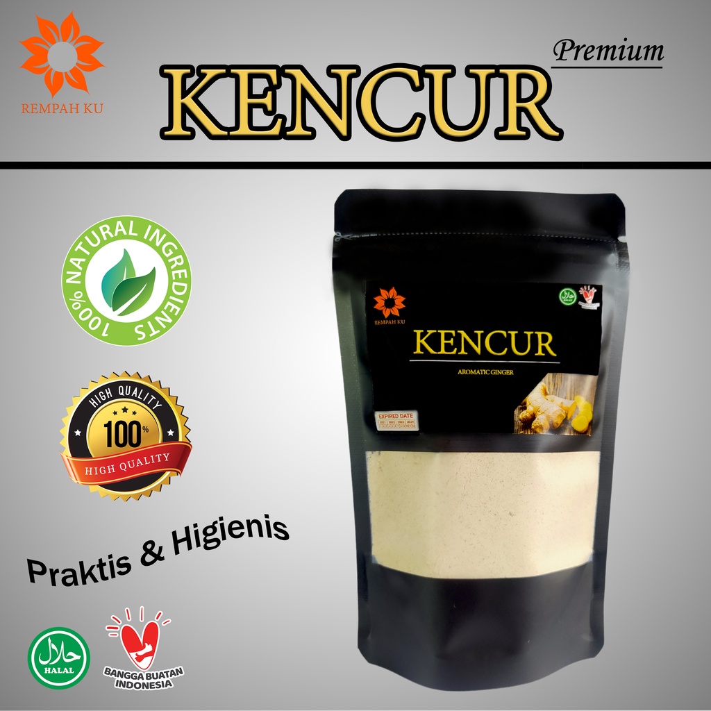 

Kencur Bubuk 50gr Murni