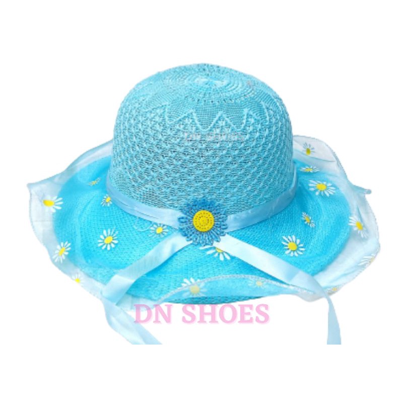 Topi pantai anak perempuan Topi anak usia 2-10 tahun