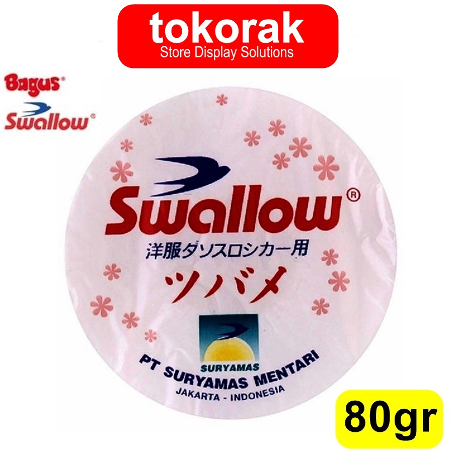 SWALLOW REFILL KAMPER TOILET WITH CASE 80GR ANTI NGENGAT &amp; JAMUR 80 GR