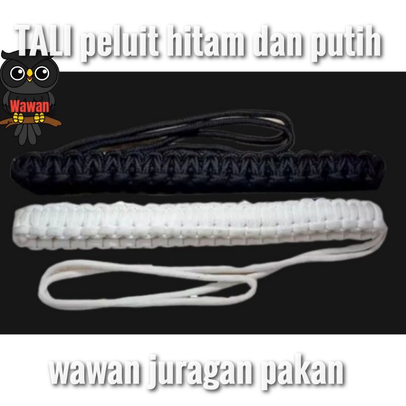 TALI PELUIT SPECIAL TALI KUR SECURITY DLL tali kur hitam dan putih