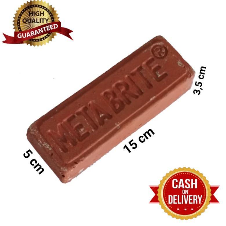 {BTW.18Oc22ĸ} Metabrite metal polish compound batu merah langsol