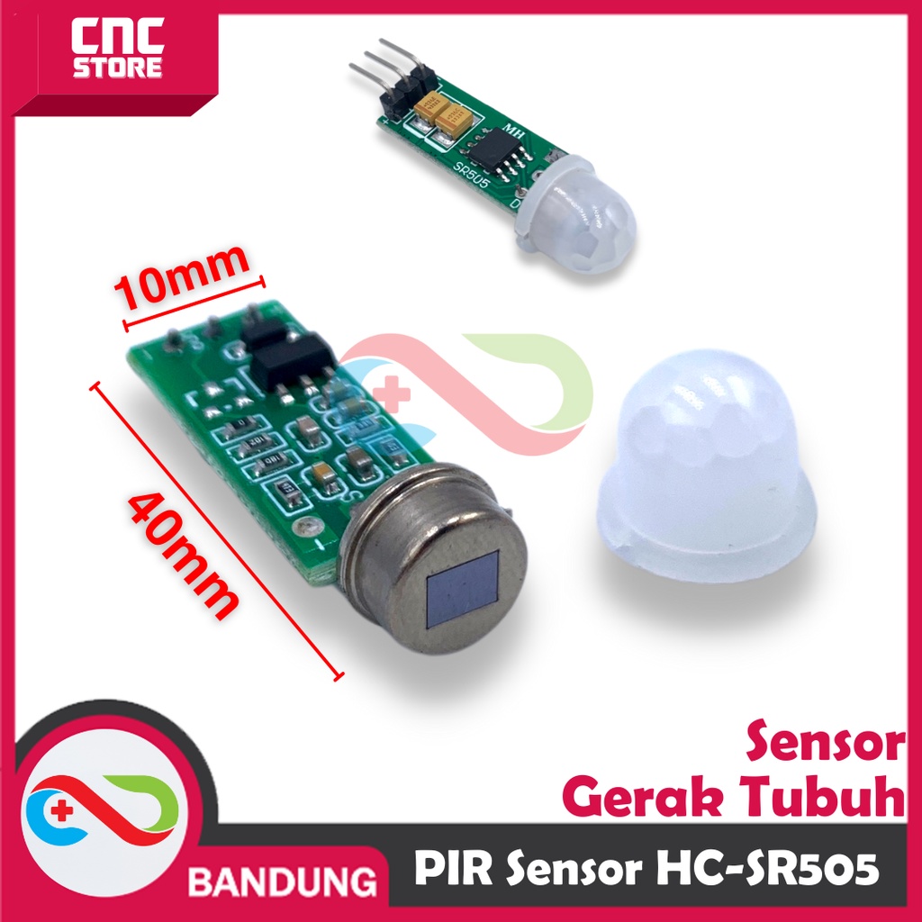 HC-SR505 MINI PIR SENSOR BODY SENSING MODULE SENSOR GERAK TUBUH