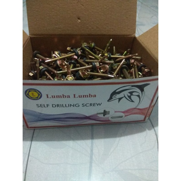 BAUT ROOFING BAJA RINGAN SKRUP ROOFING 5CM 1.BOX 250PCS