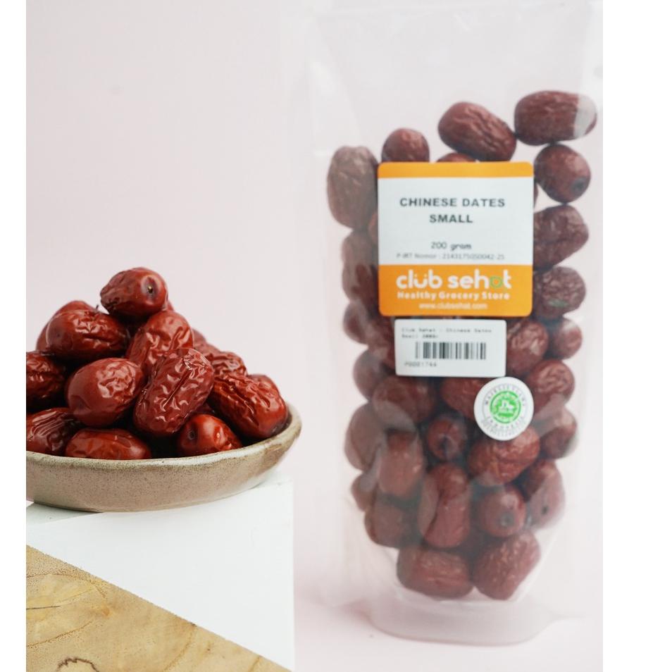 

CSP5b5A--Club sehat Chinese Dates Small Kurma Merah Kurma Cina Kurma Tiongkok Kurma Cina Jujube Angco 200GR