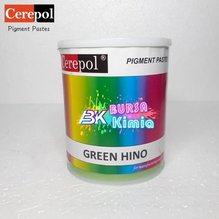 

Hadir Cerepol Green Hino Pigment Pasta Cair/Pewarna Resin/Fiberglass Hot Sale