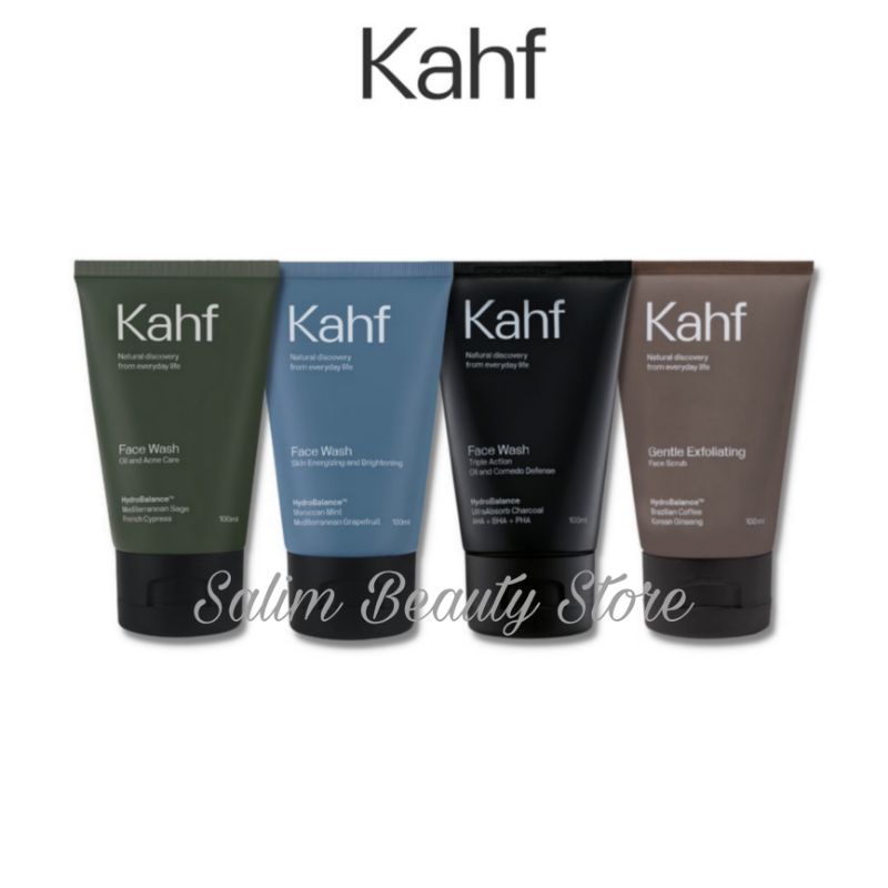 Kahf Face Wash & Face Scrub