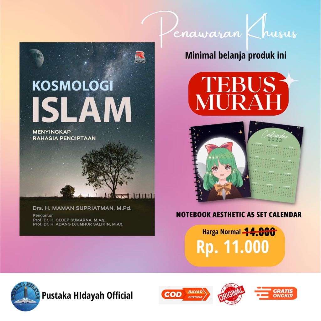 Jual Buku Kosmologi Islam Menyingkap Rahasia Penciptaan Maman