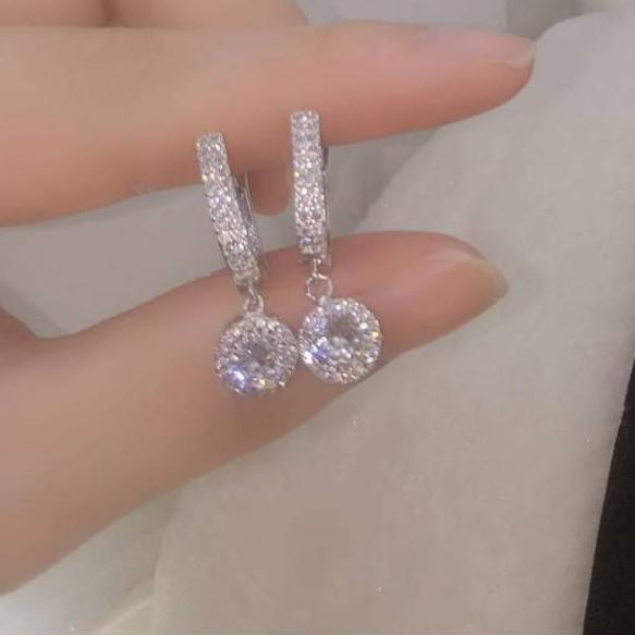 Best Product Anting Perhiasan wanita, Anting Mewah, Anting Panjang, Giwang Titanium, Anting Titanium