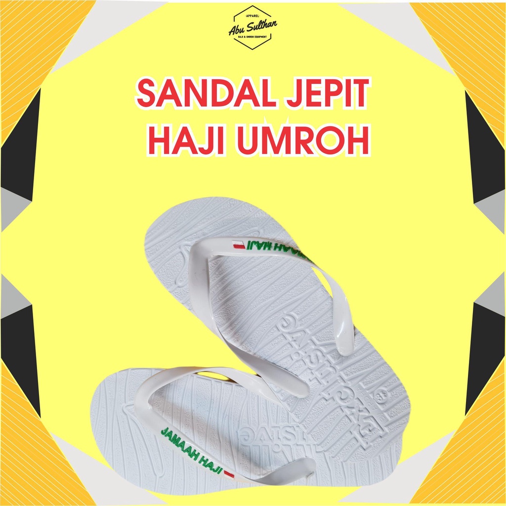 Sendal Jepit Haji Exclusive Haji Umroh Sandal Jepit Alas Kaki