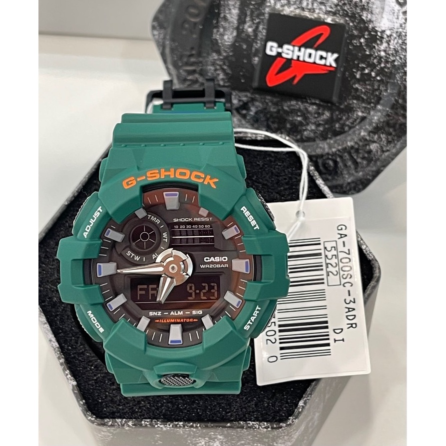 CASIO G-SHOCK GA-700SC-3A GA 700SC 3A ORIGINAL GARANSI RESMI