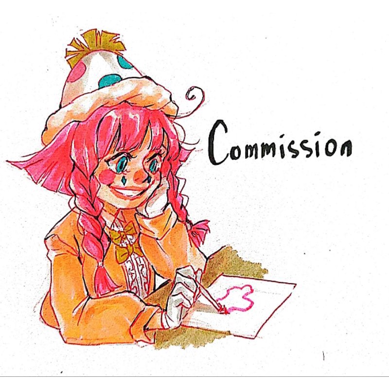 

✏️Drawing commission!✏️ (hanya ukuran A5)