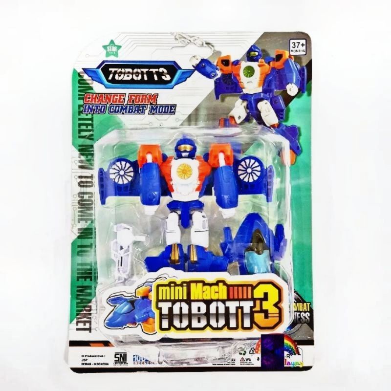 MAINAN ANAK EDUKASI ROBOT MODEL PESAWAT JET / MAINAN ROBOT BERUBAH BENTUK MENJADI PESAWAT JET