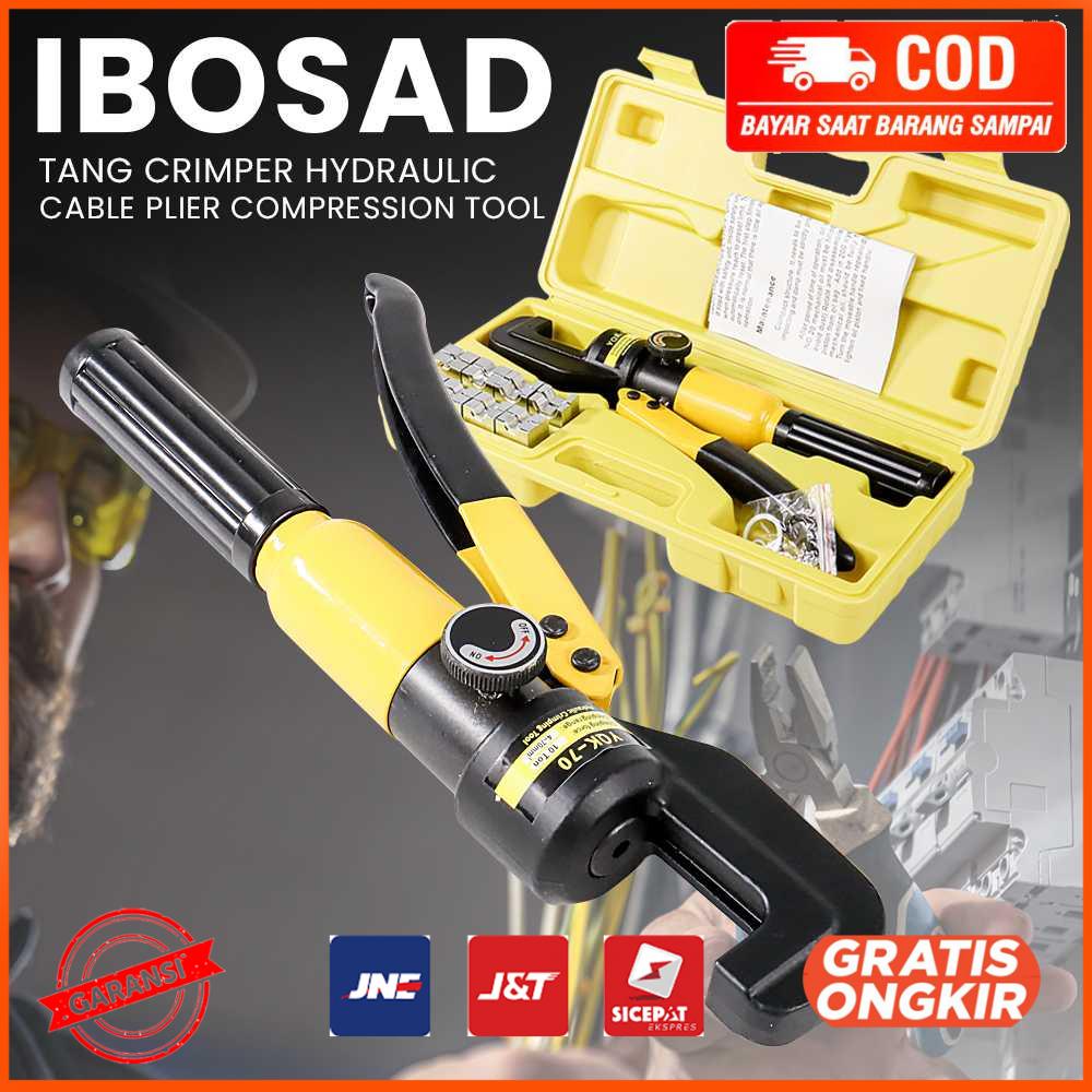 Tang Crimper Hydraulic Cable Plier Compression Tool YQK 70