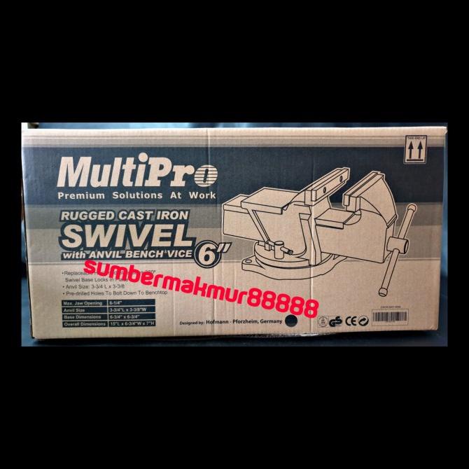 Catok Paron Swivel 6" Multipro Ragum