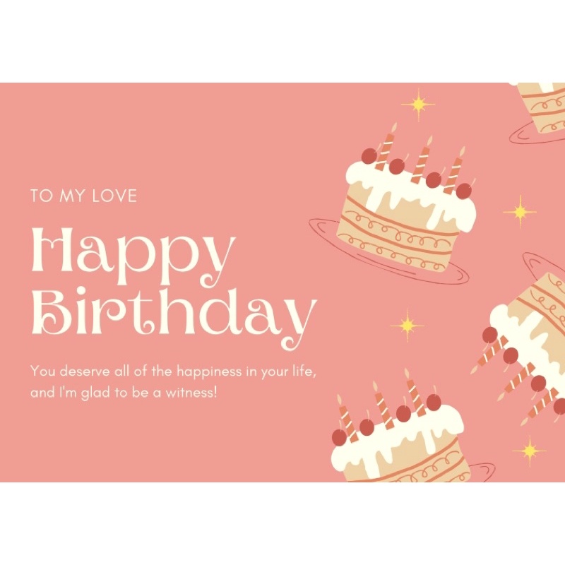 TAMBAHAN BIRTHDAY CARD UNTUK KADO KARTU UCAPAN ULANG TAHUN