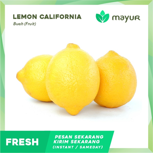 

Lemon California (500 gr / 1 kg)