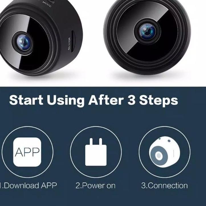 Paling Diminati Wireless A9 Mini Camera Wifi Hd 1080P Micro Kamera Kecil Smart Ip Cctv Spy Kamera pe