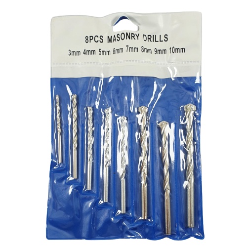 Mata Bor Tembok Beton Set 3mm - 10mm 8pcs Masonry Drill Bit