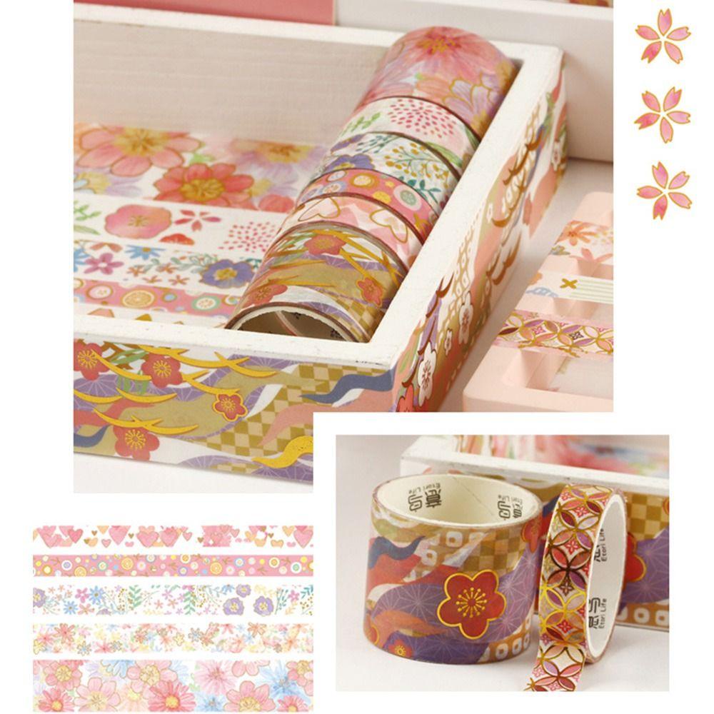 Preva 60Rolls/Set Washi Tape Lucu Segar Kualitas Tinggi Scrapbooking Gadis Hati Kecil Segar Kreatif Alat Tulis DIY Bahan