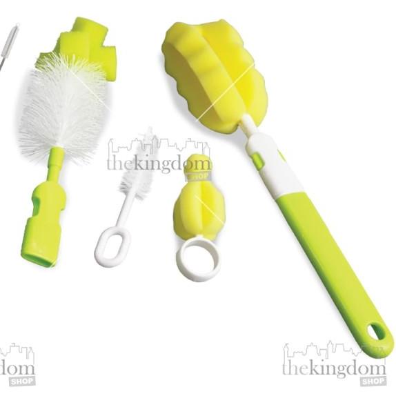 Baby Safe BS369 Complete Set Bottle Brush Sikat Dot Botol Susu Bayi